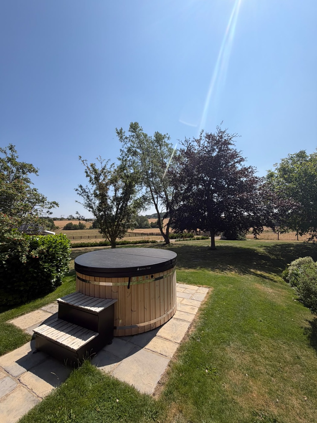 Retreat venue hot tub